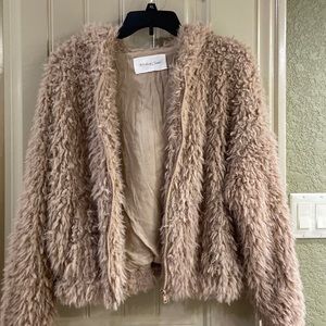 Women’s Faux Fur Jacket by Mustard Seed Brand.  EUC!